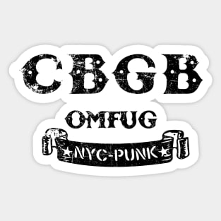NYC PUNK v2 Sticker